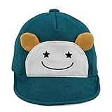 (コ-ランド) Co-land 可愛い キッズ帽子 野球帽 ベースボールキャップ ベビーキャップ 子供ハット 耳付き 赤ちゃん 女の子 男の子 男女児 お出かけ UVカット グリーン