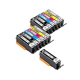 【pomme】 BCI-331XL+330XL/6MP×2 ＋ BCI-330XLBK 染料 お得な13本セット 大容量 キヤノン対応 互換インク 残量表示機能付 ISO14001/ISO9001認証工場 (330 331)