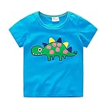 【SEBLES】ベビー 赤ちゃん キッズ 男の子 女の子 ユニセックス 半袖 Tシャツ プリント カラフル キャラクター ロゴ 春 夏 ラウンドネック コットン 綿(タイプU,105cm)