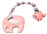 赤ちゃんの歯固めおもちゃ 歯がためおしゃぶりホルダーシリコーン製　全28種類[FDA認可済] (セット２)