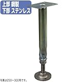 コバッシャー 底板ステンレス 鋼製床束 ツカエース フラット型 YF-400 400-450mm用 25個入 上部は鋼製