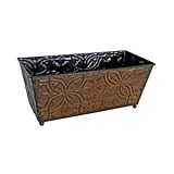 Cheung's FP-3023C Ledge Metal Decorative Planter
