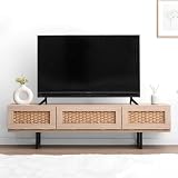 タンスのゲン テレビ台 幅140cm ペーパーコード テレビボード 収納 脚付き 韓国インテリア TVボード 韓国風 木製 49600223(90026)