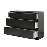 アルファタカバ ベビータンス深引き収納シリーズ ソリット 100cm幅3段ブラック