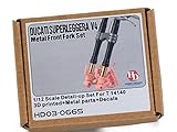 ホビーデザイン 1/12 ドゥカティ スーパーレッジェーラ V4 メタルフロントフォークセット HD03-0665
