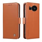 シャープ AQUOS Sense8(SH-54D/SHG11/SH-M26)ケース 手帳型 シャープセンス8ケース sh-54dケース shg11ケース sense8スマホケース アクオスセンス8ケース 肌感レザー 携帯カバー 軽量 サイドマグネットスタンド機能【AQUOS Sense8 SH-54D/SHG11/SH-M26】ブラウン