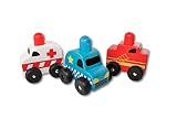 Discoveroo Squeaker Emergency Cars Set [並行輸入品]