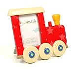 Kids or Nursey Train Photo Frame Gift by Kiddiwinks