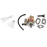 Baoblaze 気化キャブレター　Honda GX160 GX200対応　ガスケット　スイッチ　燃料パイプ　ブラシ　ニードル　クリーニング　ツール
