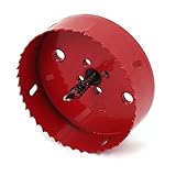 uxcell　バイバイメタルホールソー　穴あけ　110mm切削直径　ホール　木工　アイアン用　ドリルビット