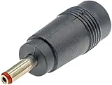 CNCTWO(コネクトツー) 外径5.5/内径2.5mm (メス)-外径3.5/内径1.35mm(オス) DCプラグ 変換アダプタ 24V/5A対応 (5.5*2.5メス-3.5*1.35オス)