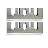 uxcell 電動ハンドかんな盤ブレード　シルバートーン　2個入り