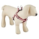ペティオ (Petio) 犬雅 唐草ハーネス レッド M サイズ