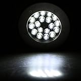 Lixada 18W グランドライト　地中埋め込み型ライト　LED スポットライト IP67防水対応 省エネ 誘導灯 庭園灯　AC 85-265V