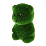 Dovewill モスグリーン　モスベア　ポピー　造花　店舗　飾り　卓上　デコレーション　家庭の装飾　DIY　インテリア