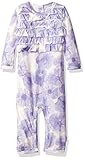 Burt's Bees Baby Girls' Petunia Ruffle Organic Coverall