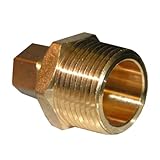 LASCO 17-6839 3/8-Inch Compression by 3/4-Inch Male Pipe Thread Brass Adapter by LASCO