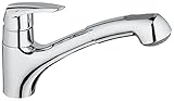 グローエ(GROHE) EURODISC  ユーロディスク シングルレバーキッチン混合栓 32258001 + 水栓クロス(グローエジャパン公式・ 日本規格適合品)