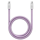 Thunderbolt 4 ケーブル 1m 240W急速充電 8K対応 40 Gbps データ転送 Type-C&Type-C ケーブル USB-C & USB-C MacBook/iPad/Air/iphone15など対応(1m,シルバー)