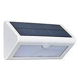 MIRAIS クアトロLEDライト 38灯 ガーデンライト 防水 強力照射 太陽光 ソーラー 照明 人感センサー 自動点灯 知能モード 8灯 20灯 LEDライト (光色：黄色 ホワイト) MR-CU