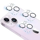 対応 Apple iPhone 14 / iPhone 14 Plus カメラフィルム 【3枚セット-国産旭硝子素材】 対応 アイホン 14 レンズフィルム カメラ保護 アイホン 14 強化ガラス プラス レンズ 保護カバー カメラカバー 全面保護 2眼レンズ保護 （硬度9H 耐衝撃 キズ防止 露出オーバー防止 高透過率 防滴 防塵 貼り付け簡単 自動吸着 気泡ゼロ ラウンドエッジ加工 超薄 ）HFLIP14JTM