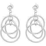 【Liberty-M】BTS スタイル 防弾少年団 テテ テヒョン V 着用タイプ 3連リングピアス 両耳用 2個セット アクセサリー
