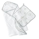 エイデンアンドアネイ フード付きタオル Hooded towel stes 3037 (カラー：Leader Of The Pack) Aden+Anais [並行輸入品]