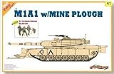ドラゴン9141 1 / 35スケールm1 a1 W / Mine Plough u.s.1st Infantry Division Big Red Oneプラスチックモデルキット