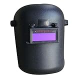 工具　溶接用　保護用品　ヘルメット　かぶと　作業用　工業用　ブラック