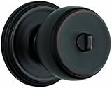 Brinks Home Security Push Pull Rotate Door Locks 23022-150 Ganyon Style Interior Locking Door Knob, 