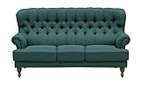 大川家具 関家具 3人掛けソファ(幅183cm/素材 布)グリーン色 187623