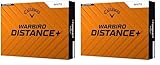 キャロウェイ(Callaway) ゴルフボール WARBIRD DISTANCE 25 1ダース(12個入り) 2ピース構造 ホワイト (× 2)