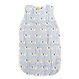 PS BABY キッズ & ベビー スリーパー 6重ガーゼ 兄弟 姉妹 色違い サイズ違い で楽しめる (キッズ, ブルー イヌ)