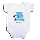 Pirate Letter Baby Vest - 0-3 Months by C.P.M.