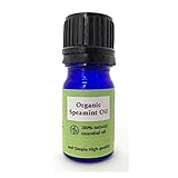 アロマ エッセンシャルオイル (精油) 100%ピュア オーガニック認証 原料使用 スペアミント オイル 5ml アンドエスエイチ