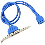 USB3.0 増設ボード 2ポート PCI Expressインターフェースボード PCIE 対応 Windows 7/8/10/XP対応 2ポートPCI-Eアダプター USB 3.0 5 Gbps速度 PCI Express拡張カード