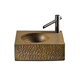 Toto LT163-72 Waza Aya Vessel Lavatory, Burnished Gold [並行輸入品]