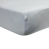 Burt's Bees Baby Organic Solid Crib Sheet, Sky by Burt's Bees Baby [並行輸入品]