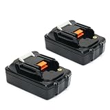 【POWERGIANT】2個セット Makitaマキタ BL1820B BL1820 BL1815互換バッテリー 18V 2000mAh リチウムイオン実用量高 12ヶ月保証
