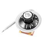 uxcell　テンペラチャー　コントロール　キャピラリー　　AC 250V 16A 30-85C