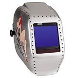 Jackson Safety 30316 HLX Welding Helmet with WH60 TrueSight Digital Auto-Darkening Filter, Angel Arc