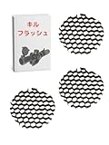 キル フラッシュ ライフル スコープ ダットサイト 汎用 スナイパー 反射防止 サバゲー エアガン (30mm X3)