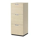 IKEA(イケア) GALANT バーチ材突き板 50206409 ファイルキャビネット、バーチ材突き板