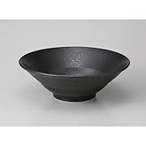 黒 輪二重8寸深鉢 [ 23.2 x 8cm 1400cc 680g ] 【 ラーメン丼 】 【 中華 アジア料理 ラーメン店 和食器 飲食店 業務用 】