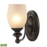 251最初Evelyn Oil Rubbed Bronze LED one-light Vanity