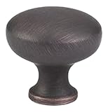 Berenson 1773 Advantage Plus 2 1 – 1 / 8インチ直径マッシュルームキャビネットノブ、 1-1/8" Diameter 9351-10VB-P