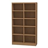 SHIRAI タナリオオーダーラック 高さ150 cm幅81 cm奥行29 cmブラウンオーク色棚強度ST追加棚板0型番TNL-EM15081MSTF2BO0