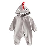 ベビー ロンパース カバーオール　子供服 動物ボディスーツ　可愛い赤ちゃん服　可愛い動物デザイン　恐竜　ワニ　ボディスーツ　幼児　男の子 ボーイズ　 秋冬 　暖かい　厚手　 普段着　記念日 プレゼント