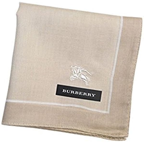 バーバリー Burberry メンズ ハンカチ ベージュ ハンカチ 通販 Amazon
