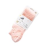 ベビーガール ズシームレス コットン メッシュ タイツストッキング 底タイツ パンスト (オレンジ-M)